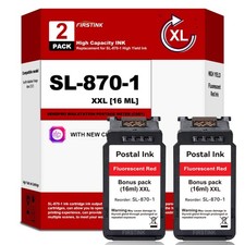 High Yield SL8701 SL-870-1 Fluorescent Red Ink Cartridges picture
