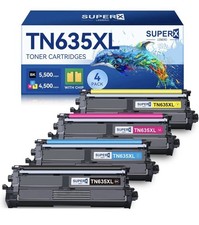 Toner Bank TN635XL High Yield Laser Toner 4-Pack for Brother HL-L8430CDW & More picture