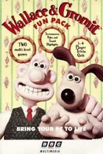 Wallace & Gromit Fun Pack PC CD clips, games sounds screensavers icons trivia + picture