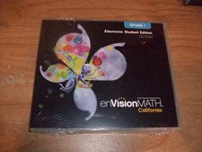 enVision Math California Electronic Student Edition Grade 1 CD ROM WIN/MAC NEW picture