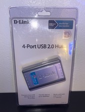 D-Link HUB (DUB-H4) 4-Ports USB 2.0 External Hub Brand New Sealed picture