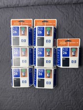 7pack Genuine HP Black 51626a Printer Ink Inkjet Cartridge Deskjet Exp 11/2002 picture
