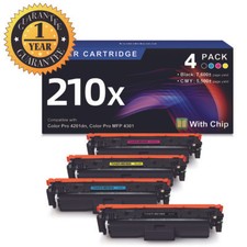 210X 4-Pack High Yield Toner for HP Color LaserJet 4201dn, MFP 4301fdn (W2101X) picture