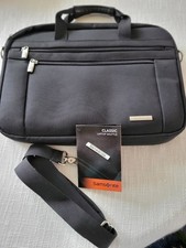 NWOT Samsonite Classic Laptop Shuttle Bag Black 15.6-16