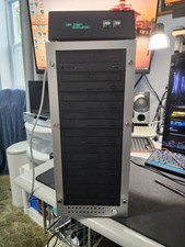 CD DVD Duplicator 320gig INTERNAL HDD 9 BAY CD/DVD works great ** lowered $$ picture