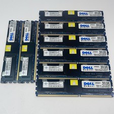Lot of 8 NANYA NT4GT72U4ND1BD-3C 4GB DDR2-667 ECC Server Memory picture