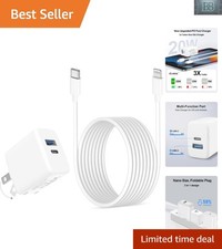 20W Dual Port Fast Charger for iPad 9th 8th 7th 6th 5th Generation 10.2 inch,... picture