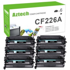 6 Pack CF226A 26A Toner Cartridge For HP 26A LaserJet Pro M402dn M402n M426fdn picture