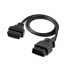 OBD2 OBD II 16Pin Male to Female Diagnostic Extension Convert Cable Adapter picture