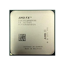 AMD FX-8300 FD8300WMW8KHK CPU Processor 3.3GHz Max 4.2GHz 8 Core Socket AM3+ picture