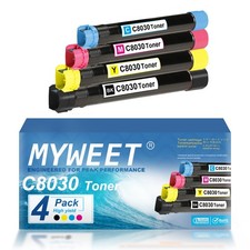 C8030 4-Pack Toner (BCMY) High Yield 006R01697 Compatible for AltaLink C8055 picture