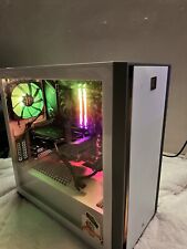 Custom White Gaming PC picture