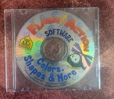 Flash Action Software Colors, Shapes & More • PC/Mac CD-ROM For Kids picture