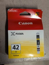 Canon Genuine PIXMA PRO100S Ink Cartridge CLI-42Y Yellow  Inkjet Cartridge picture