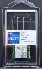Intel Killer 6E AX1675x 1675 x Tri Band M.2 2230 BT WiFi gaming AX210.NGWG.NVX picture