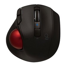 Nakabayashi Digio 2 Q Small Trackball Bluetooth Mouse Quiet 5 Button Black 48372 picture