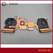 M53281-001 FOR HP 15-DK Laptop CPU Graphics Cooling Heatsink Fan picture