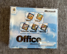 Vintage Microsoft Office Professional & Bookshelf Windows 95 CD-ROM 2 Disc Set picture