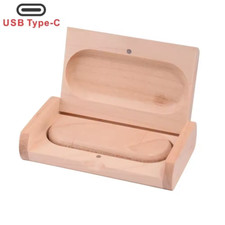 Custom Logo OTG Wood Type C USB2.0 Flash Drives 32GB 64GB Pen Drive Memory Stick picture
