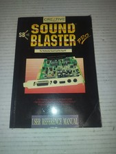 Creative Sound Blaster Pro User Reference Manual Vintage Book Creative Labs Inc picture