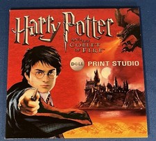 Harry Potter ✨Goblet of Fire ✨Dell Print Studio CD PC 2005 Rare Promo Complete🦉 picture