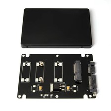 Converter Adapter With Mounting Screws Support mSATA SSD to 2.5