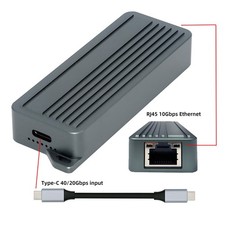 Type-C USB-C USB4 USB3.2 Gen2 to 10000Mbps 5Gbps 2.5Gbps 10Gbps GBE Gigabit LAN picture