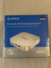 ORICO MiniLink 40Gbps Mac mini M4 Dock, USB4 Aluminum Docking Station 7 in 1 picture