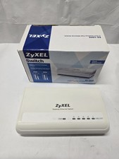 Zyxel Desktop Ethernet Switch ES-1055 5 Ports Pre-Owned Untested No Power Cable picture