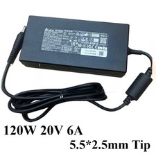 Genuine Delta 120W 20V 6A Charger ADP-120VH D 5.5*2.5mm AC Adapter Power Supply picture
