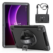 For Tab P11 Gen 2 11.5 tb350fu Case Kickstand Hand Strap – Black picture