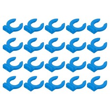 20 Pcs 3D Printer Tube Collet Clips for Fixed 1.75mm Filament Printer, Blue picture