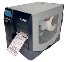 TESTED Zebra ZM400 Direct Thermal Transfer Barcode Label Printer USB Serial picture