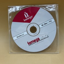 IOMEGAWARE VERSION 2.7 ML (Mac / PC) Vintage Software 2000 picture