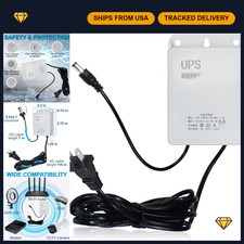 Mini UPS Battery Backup 12V 2A 5400mAh for WiFi Router, Modem, CCTV, DVR, LED Li picture