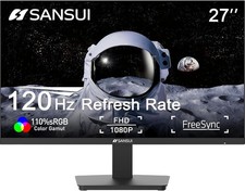 (2) SANSUI 27 Inch Monitors (Brand New In Box) picture