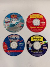 4 Loose Jump Start & Reader Rabbit PC CD-ROMs | Kindergarten Learning Reading picture