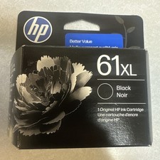 Genuine HP 61XL Black High Yield Ink Printer Cartridge New OEM C0PA4AN 4/28 Exp picture