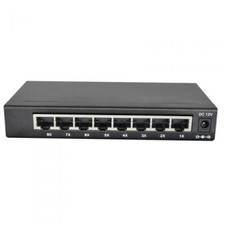 8-Port Gigabit Ethernet Desktop Network Switch Lan Hub 10/100/1000 Mbps picture