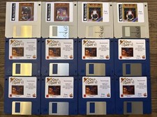 Vintage Apple Macintosh Classic Kings Quest 1,2,3,5 On New 800K/1.4mb Disks picture
