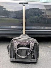 Kensington 'Contour' 9-pocket Laptop/Travel/Carry Bag w/Adjustable Handle Wheels picture