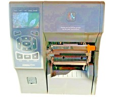 Zebra ZT410 DT Industrial Label Printer 123100-210 Peeler Rewinder UPS Firmware picture