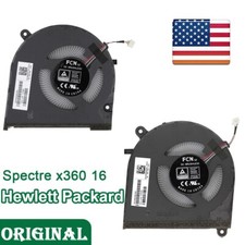 OEM CPU GPU Cooling Fan Replacement For HP Spectre x360 16-F 16T-F M83462-001 picture