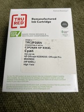 TRU RED Reman Cyan Std Yield Ink Cartridge Replacement for HP 935XL TRC2P24AN picture