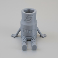 10mm Socket Holder 3D Printed Buddy Organizer Desk Toy picture