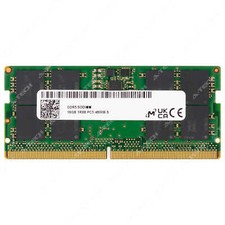 Micron 16GB 1Rx8 PC5-4800 SODIMM DDR5-38400 262-Pin Non-ECC Laptop Memory RAM 1x picture