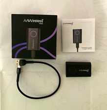 AAWireless Two Wireless Bluetooth Adapter for Android Auto USB-C Black picture