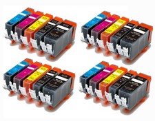 20 PK Inkjet Cartridges with chip for PGI-220 CLI-221 MP620 MP640 MX870 MX860 picture