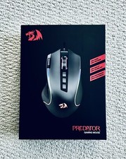 M612 Predator RGB Gaming Mouse, 8000 DPI Wired Optical Gamer Mouse with 11 Progr picture