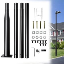 Street Light Pole 13Ft,Street Light Poles for Outdoor Lighting, Solar Street ... picture